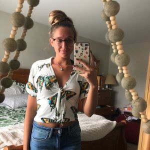 Never Worn 2021 Free People Butterfly Top